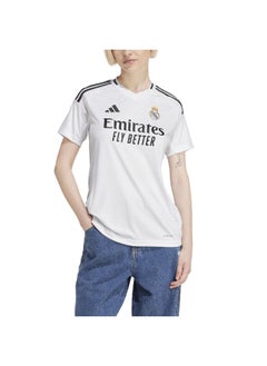 Adidas Adidas Real H Jsy W White Football Jerseys For Women Xs  - Image 5