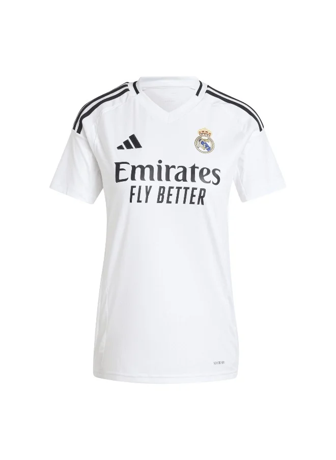 Adidas Adidas Real H Jsy W White Football Jerseys For Women Xs