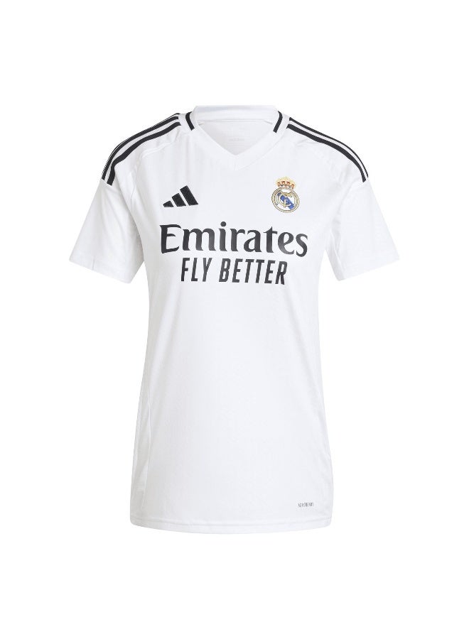 Adidas Adidas Real H Jsy W White Football Jerseys For Women Xs  - Image 2