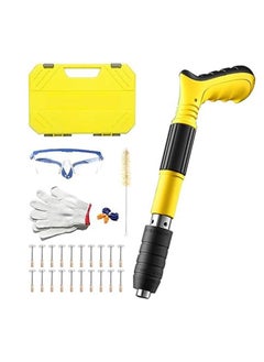 ELIKLIV Nail Wall Fixing Tool for Cement Wall, Manual Steel Nail Tool, Concrete Nail , Mini Portable Nail Shooting Machine with 100 Nails, House  - Image 2