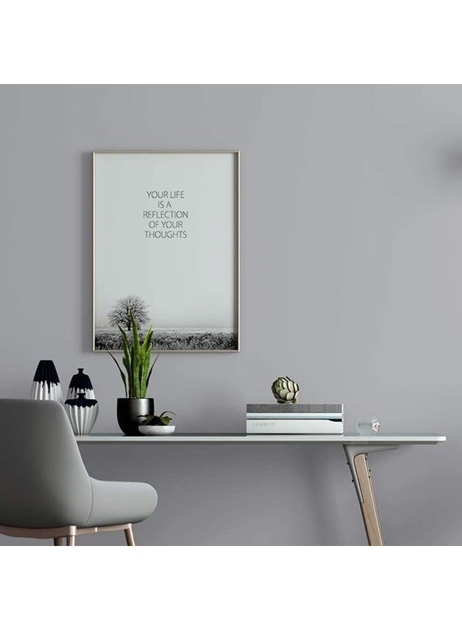 practicalws Gray Self-Adhesive Wallpaper SelfA-dhesive Film Stick Paper Easy to Apply Peel and Stick Wallpaper Stick Wallpaper Shelf Liner Table and Door Reform 23.62 Inch 236.2 inch - Image 2