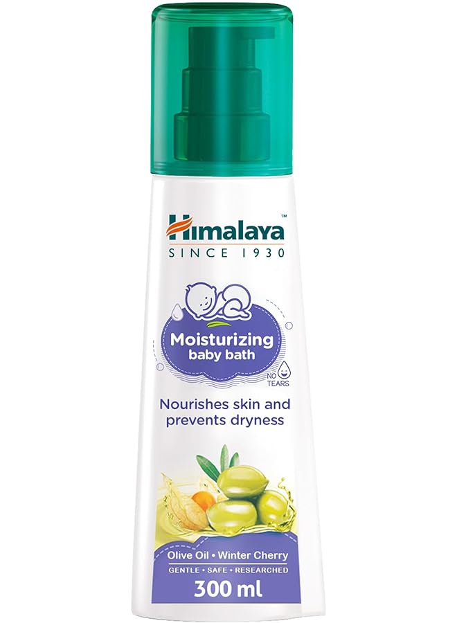 Himalaya Nourishing Baby Oil No Parabens And Mineral Oil Is An Excellent Massage Oil 300Ml - Image 1