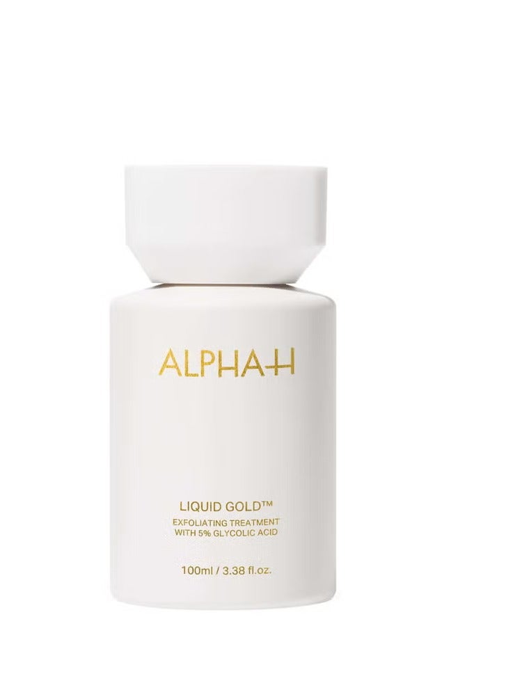 Alpha-H Liquid Gold Exfoliating Treatment with 5% Glycolic Acid 100ml - Image 1