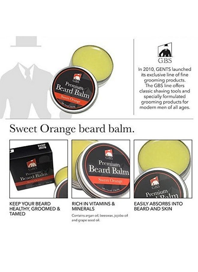 G.B.S - .B.S Beard Grooming And Trimming Kit For Men Beard Brush Folding Comb Mustache Comb Beard Balm Wax And Unscented Oil Barber Razor Barber Scissors - Image 1