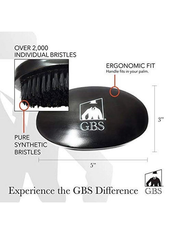 G.B.S - .B.S Beard Grooming And Trimming Kit For Men Beard Brush Folding Comb Mustache Comb Beard Balm Wax And Unscented Oil Barber Razor Barber Scissors - Image 1