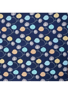 BSB HOME BSB HOME® 100% Cotton 160 TC Small Leaf Printed Double Bedsheets with 2 King Size Pillow Cover, (90X90 Inches, 7 x 7.5 Feet, Blue - Prime Collections  - Image 4