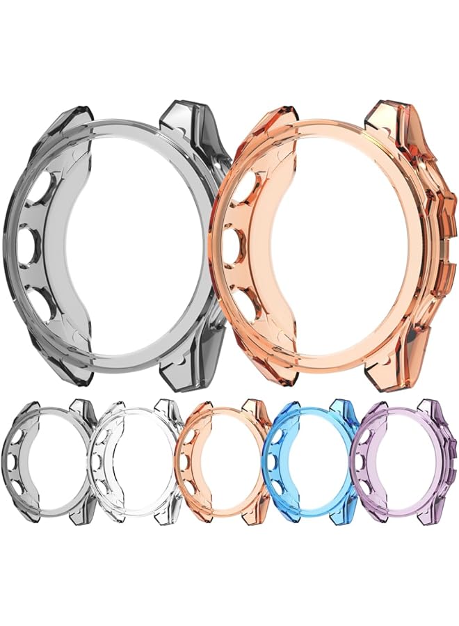 Dado Case Protector Compatible With Garmin Fenix 8 Smartwatch Tpu Full Case Black 47Mm - Image 4