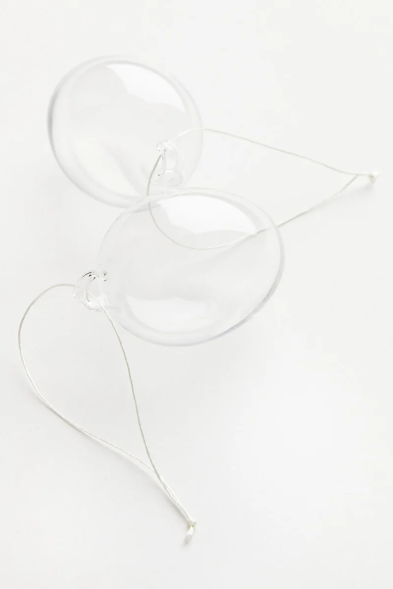 اتش اند ام زينة عيد الفصح الزجاجية