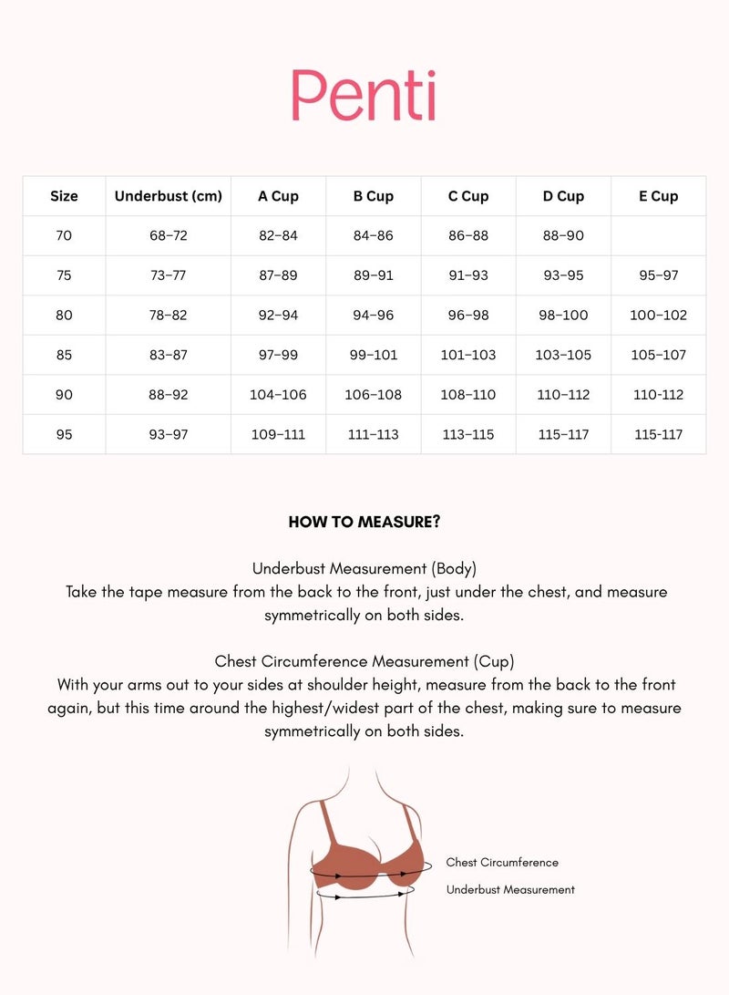 Penti White Lol Up Sutyen Bra - Image 5