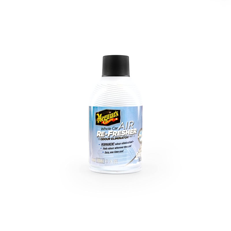 Meguiar's G16602EU Whole Car Air Re-Fresher Odor Eliminator Mist Sweet Summer Breeze Scent Air Bomb 59 ml - Image 1