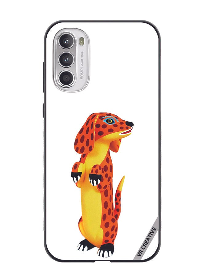 VR CREATIVE Protective Case Cover For Motorola Moto G82 Dog Design Multicolour - Image 1
