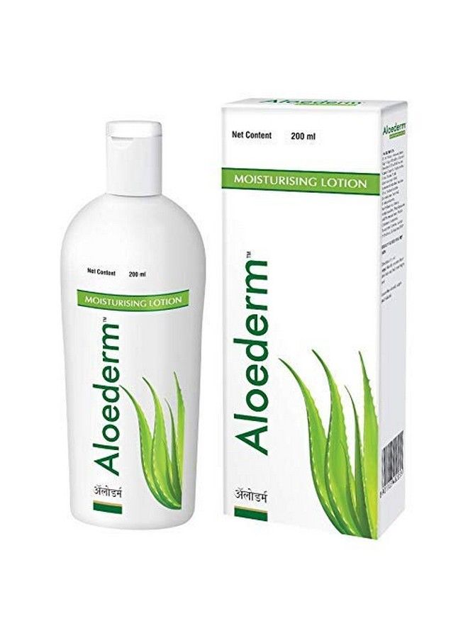 Aloederm Moisturizing Lotion; Prevents Moisture Loss ; Reduces Skin Inflammation 200 Ml - Image 2