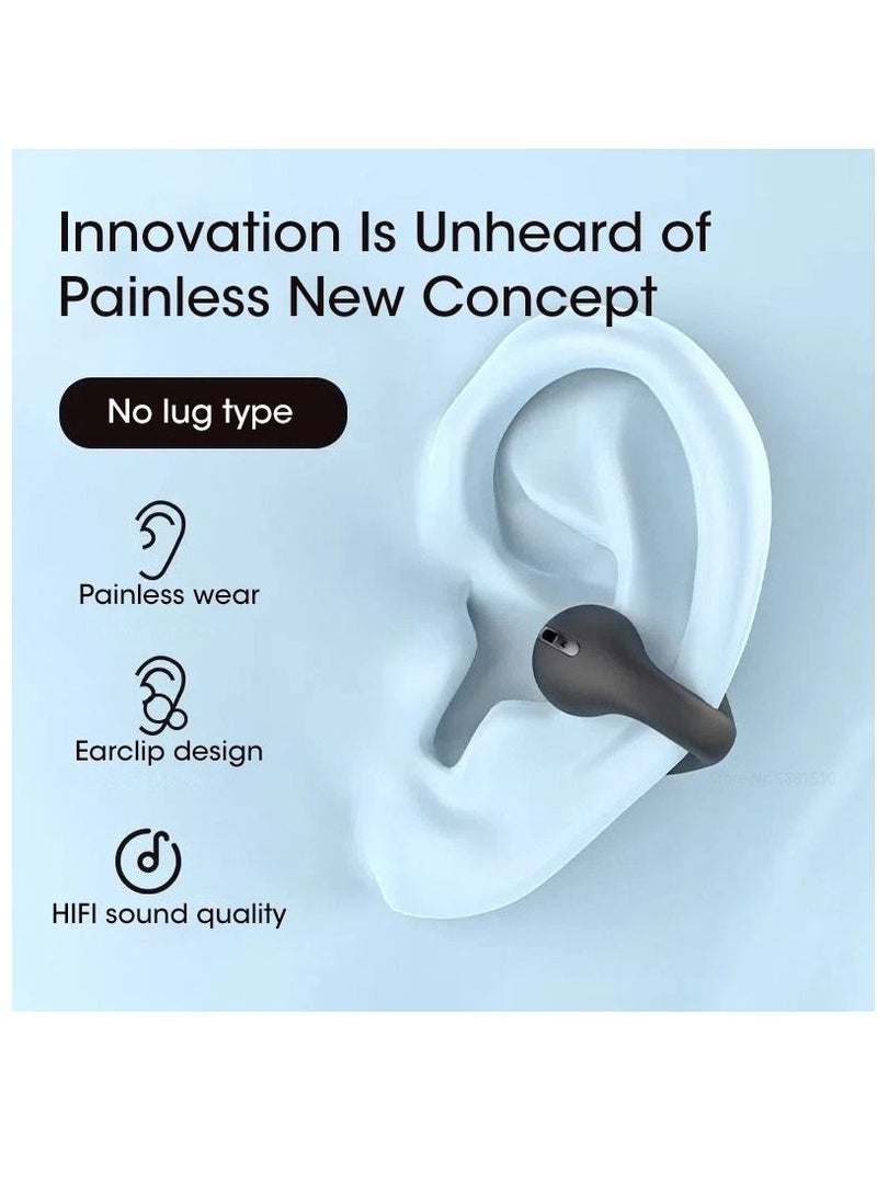 AROAQ TWS Bluetooth 5.3 Earphones Wireless Earbuds Sports Sound Earbuds Earring Earbuds  - Image 4