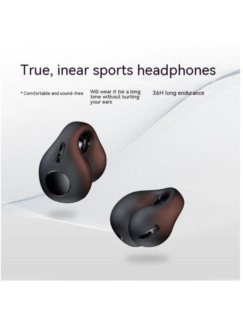 AROAQ TWS Bluetooth 5.3 Earphones Wireless Earbuds Sports Sound Earbuds Earring Earbuds  - Image 5