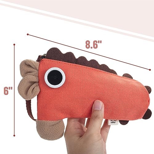 Mr. Pen- Standing Pencil Case, Animal Pencil Pouch, Red Donkey, Kids Pencil Case for Kids, Cute Pencil Pouch for Girls and Boys, Pen Case, Pen Pouch - Image 2