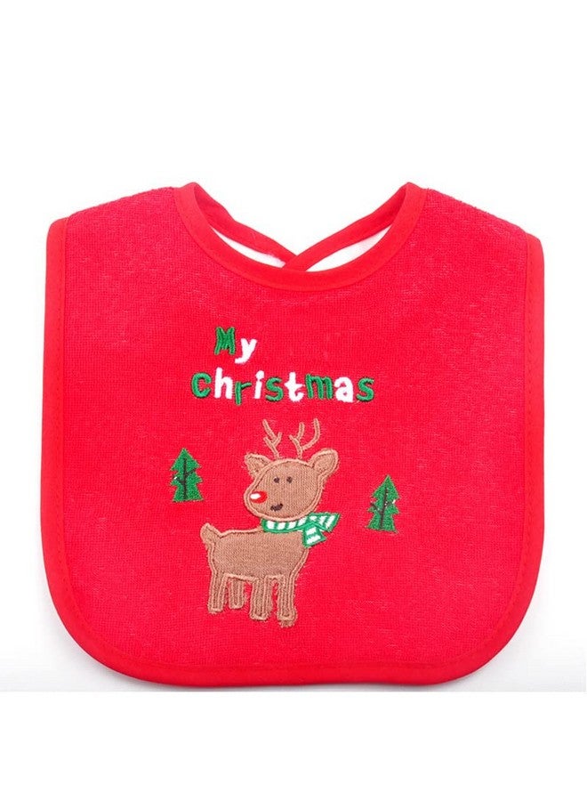 Dream Loom Christmas Baby Bibs 4pcs, First Xmas Baby Gift, for Babies Newborns and Toddler - Image 4