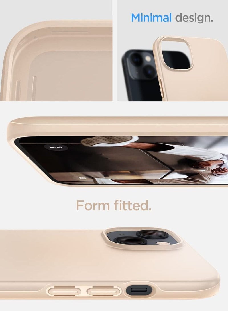 Spigen Thin Fit iPhone 14 Plus Case Cover - Sand Beige  - Image 5