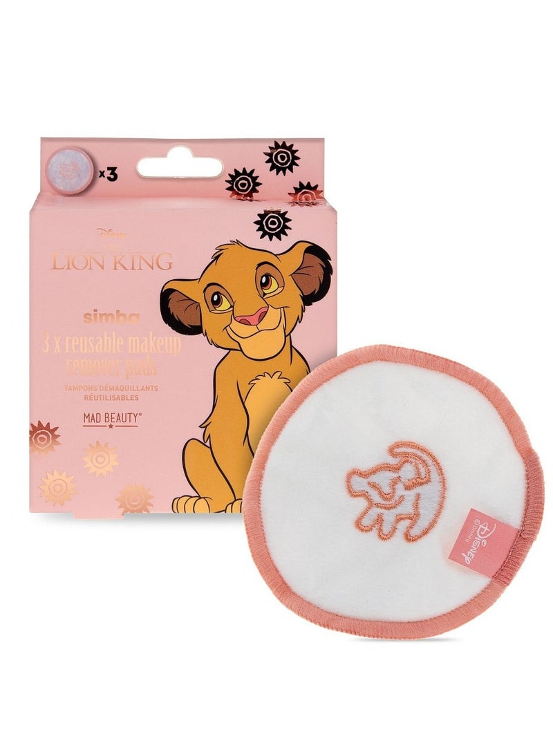 Mad Beauty Disney Lion King Reborn Re-usable Makeup Cleansing Pads - Image 1