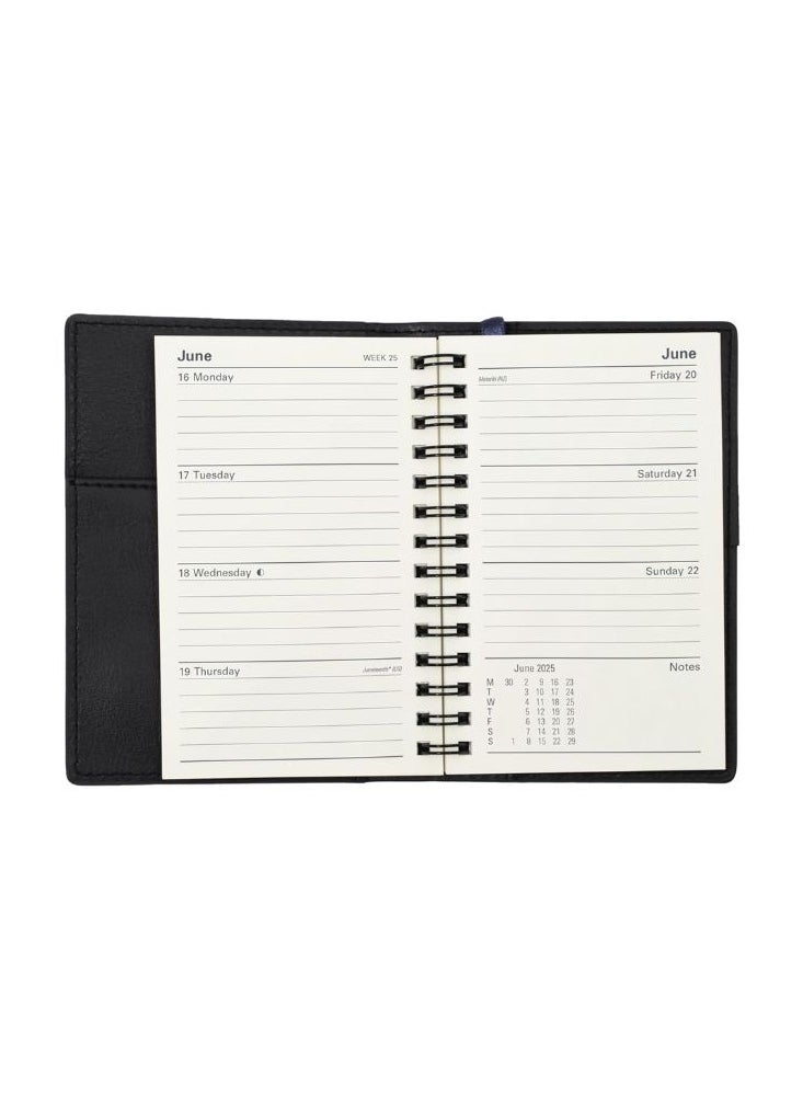 Collins Valour 2025 Planner - Pocket Week to View Diary - Black - (VAL2SP3.49-25) - Professional Weekly Planner with Duo-Textured PU Leather Covers - pzsku/ZC32129C0B92341B08CE5Z/45/_/1731764534/278859f9-e8f8-4941-be11-d45e7559ce05