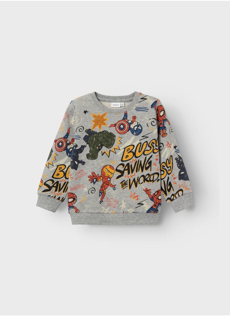 NAME IT - Kids Avengers Sweatshirt - Image 1
