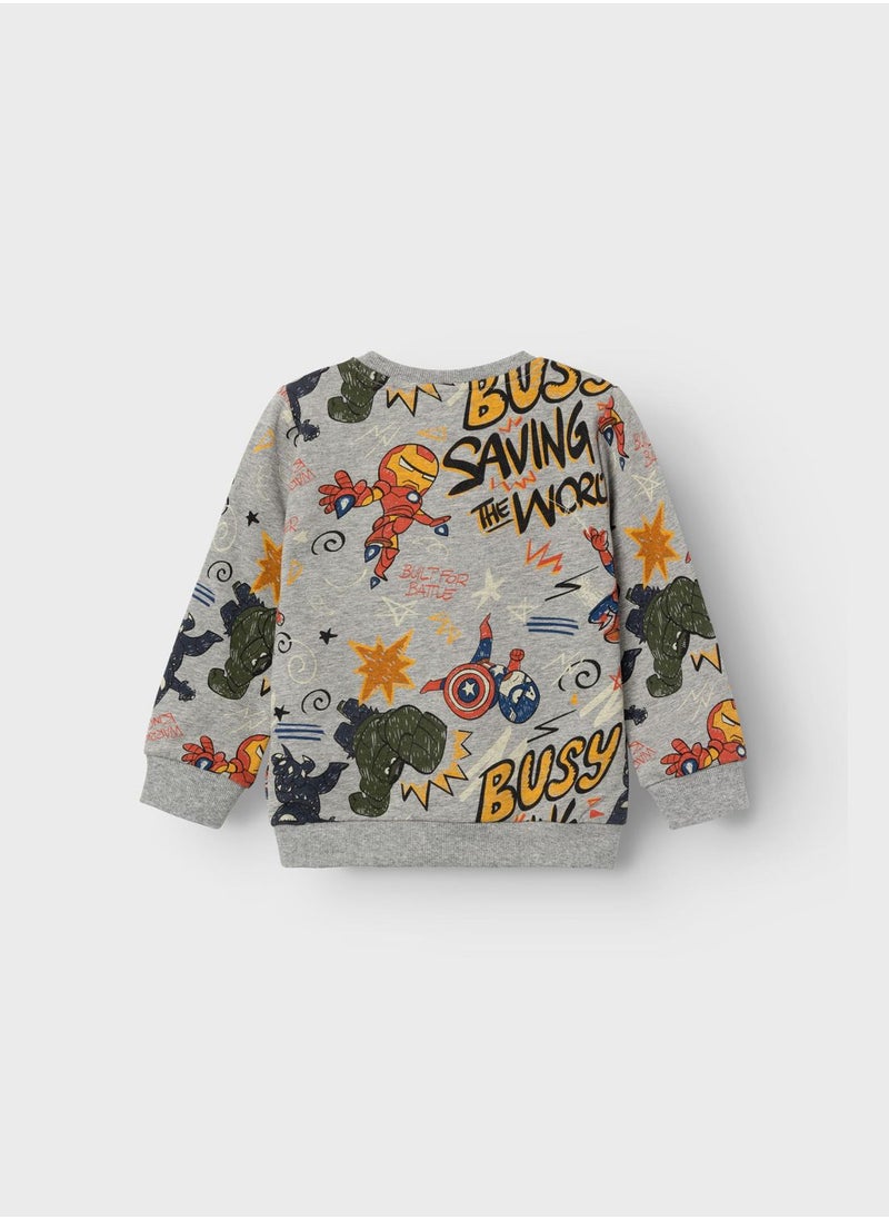 NAME IT - Kids Avengers Sweatshirt - Image 1