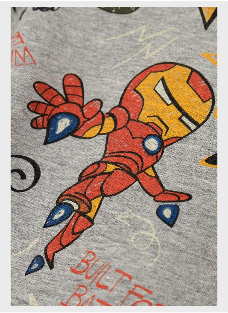 NAME IT - Kids Avengers Sweatshirt - Image 1