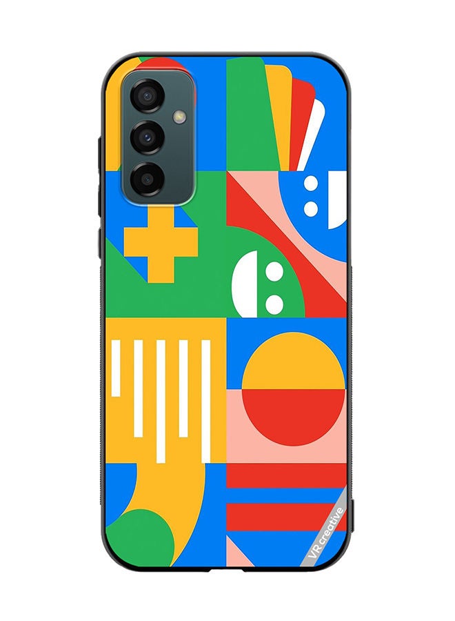 VR CREATIVE Protective Case Cover For Samsung Galaxy M23 Multicolor Design - Image 1
