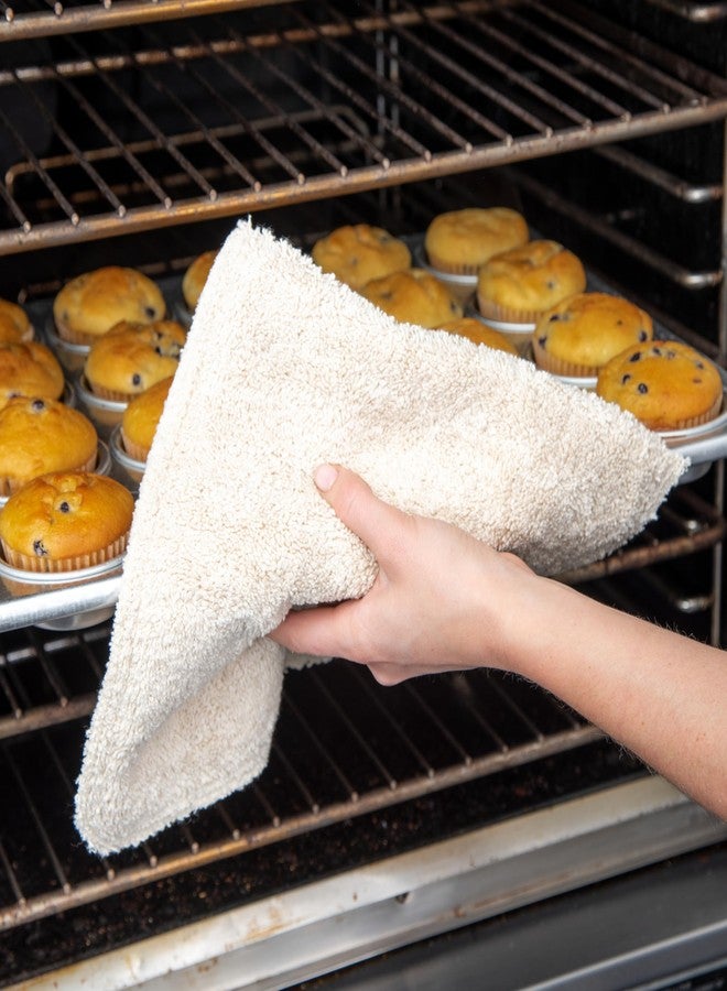San Jamar 823TPH Terry Cloth Pan Grabber, 11" Length x 10" Width (Pack of 12) - Image 4
