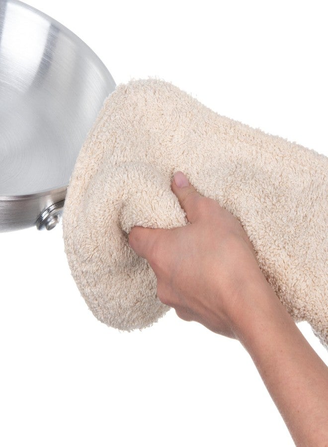San Jamar 823TPH Terry Cloth Pan Grabber, 11" Length x 10" Width (Pack of 12) - Image 5