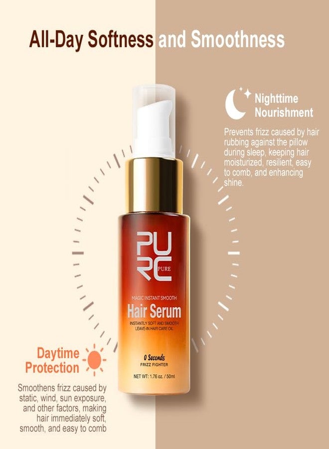 PURC Magic Instant Smooth Hair Serum Nourishing Repair Damaged Leave-In Hair Oil Anti-Frizz Softness Hair Care - Image 4
