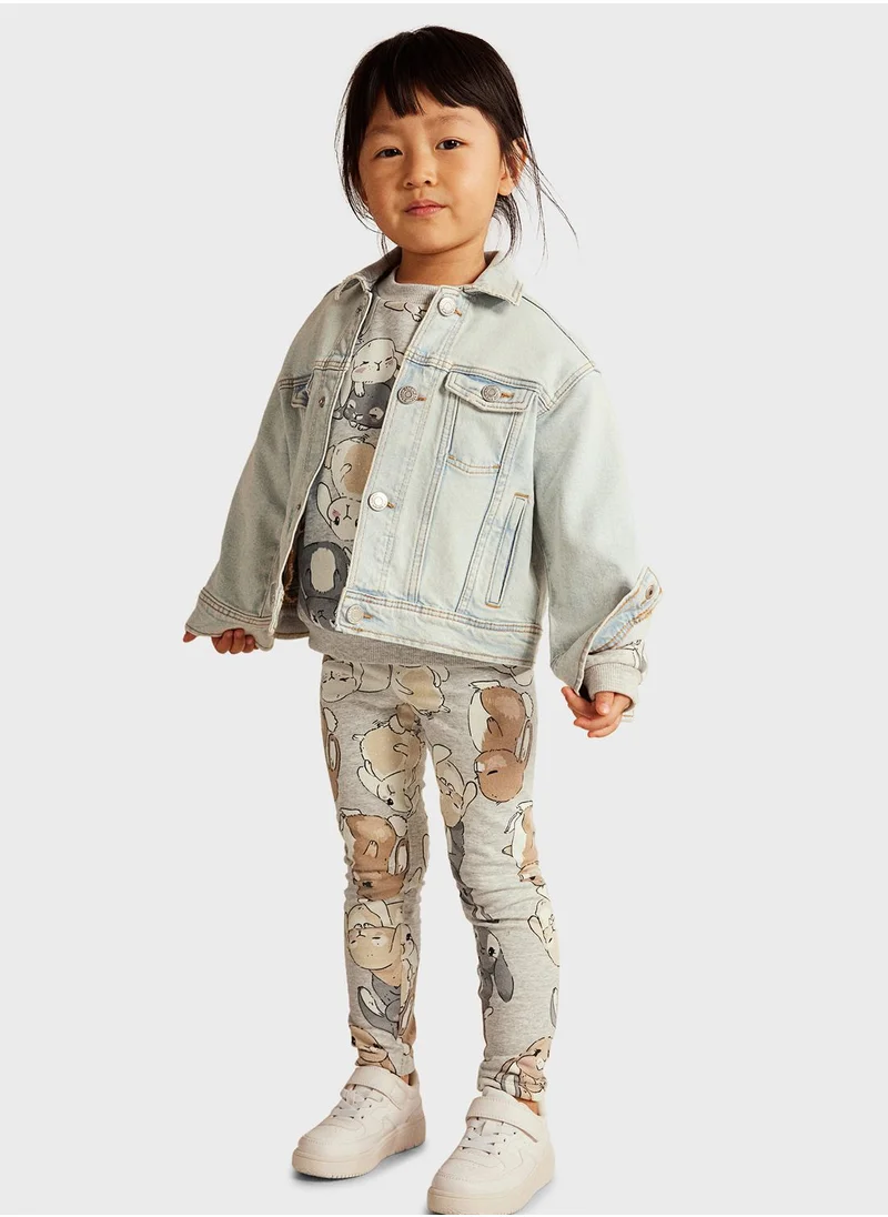 H&M Kids Brushed-Inside Leggings