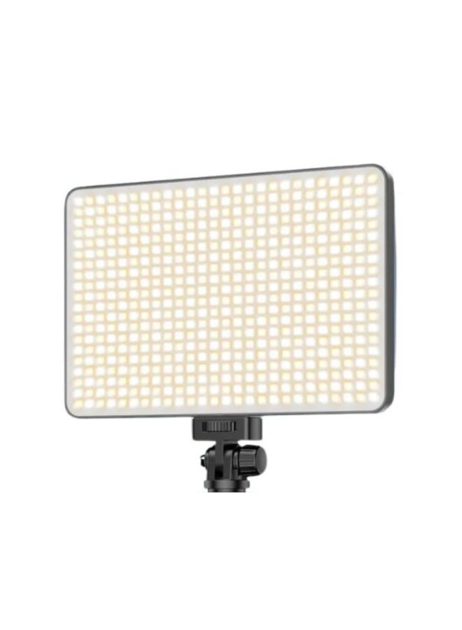 التخطيط U480 ضوء تصوير LED احترافي قابل للشحن، 20 واط، مدمج، بسعة 5000 مللي أمبير، قابل للتعتيم، 2700-5700 كلفن، مناسب للكاميرات - Image 1