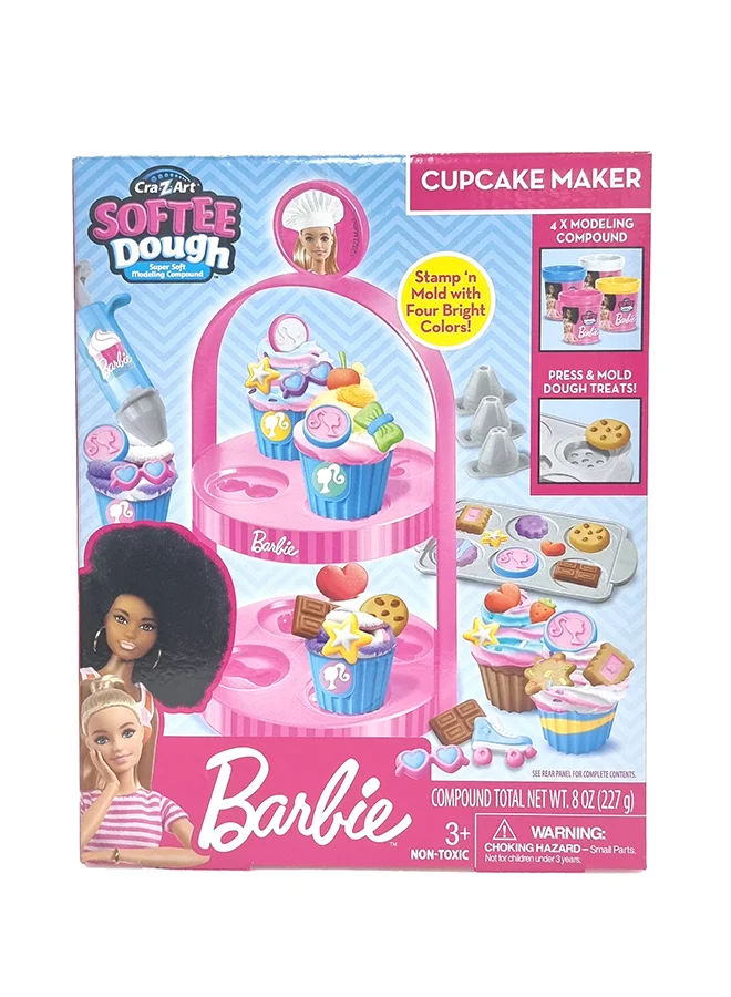 باربي Barbie Softee Dough Cupcake Maker
