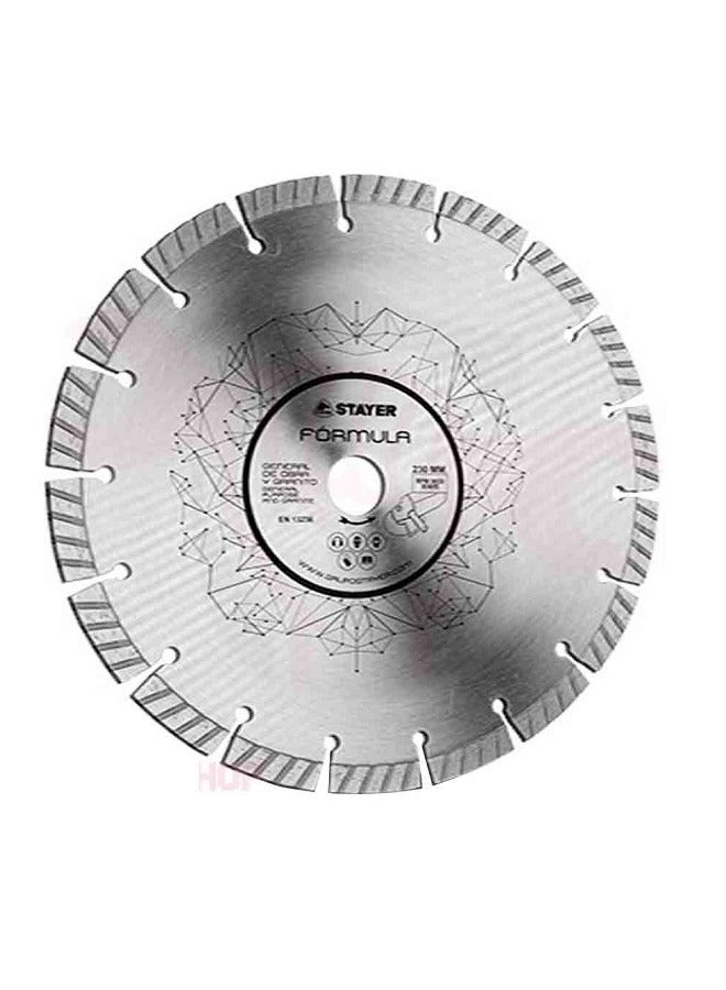 ستاير صينية ألماظ جرانيت جاف 4.5 بوصة 115مم مفتوحة فدية متقطعة طول 10 مم ستاير أسباني - Image 3