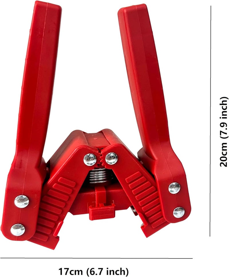 WENNING Manual Beer Bottle Capper Tool with 150 count Beer Bottle Caps,26mm Beer Corking Machine for Home Brewing (RED) - Image 3