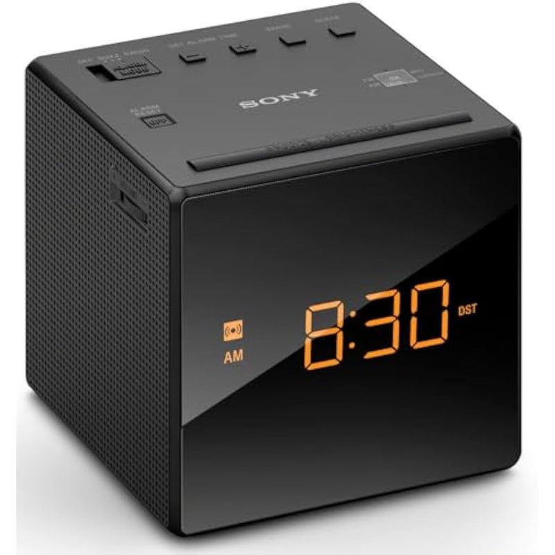 ICFC1BLACK Alarm Clock Radio (Black)