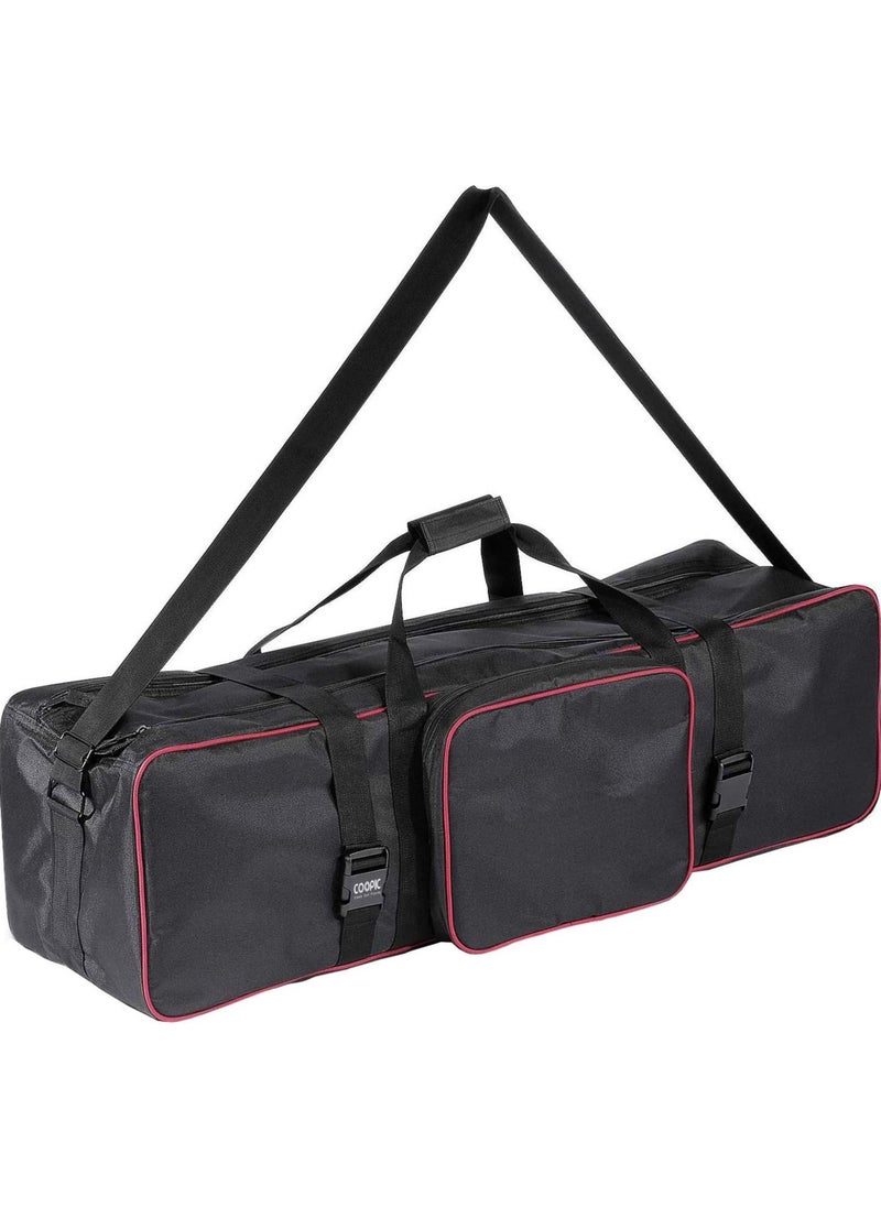 Coopic COOPIC BV-80 (30.7"x1.5"x10.5"inch/78x29x27cm) Photo Video Studio Kit Carrying Bag with Extra Side Pocket for Light Stands, Boom Stands, Umbrellas  - Image 2
