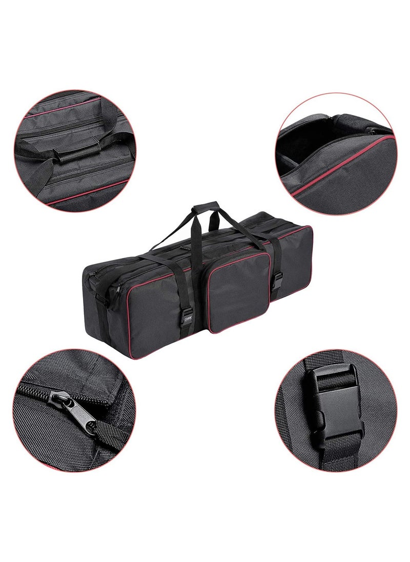 Coopic COOPIC BV-80 (30.7"x1.5"x10.5"inch/78x29x27cm) Photo Video Studio Kit Carrying Bag with Extra Side Pocket for Light Stands, Boom Stands, Umbrellas  - Image 5