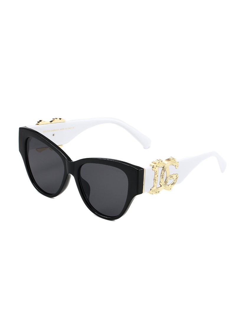Dolce & Gabbana - Dolce & Gabbana Sunglasses DG08715-White & Black - Image 1