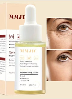 Retinol Rejuvenating Serum Hydrating Refreshing and Nourishing Skincare with Retinol and Ceramide NP for Radiant Skin  Anti Aging Face Serum for Lines Wrinkles Retinol Serum 30ml