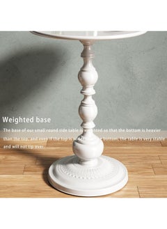 Generic SUPAAR Home Side Tables for Small Spaces, Couch Arm Tray Table for Living Room, Bed, Sofa. End Table Anti-Rust waterproof  - Image 4