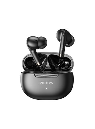 Earbuds, Bluetooth Earbuds, Headphone, Open Ear Ring True Open Ear Headphones, True Wireless Earbuds - Bluetooth , In-Ear Headphones, Bluetooth-20H Playtime, 13mm Composite Diaphragm, AI Call Noise Reduction, 38ms Low Latency, High-Resolution Lossless Sound for Gaming, Work, Travel & iPhone Android TAT2020 black