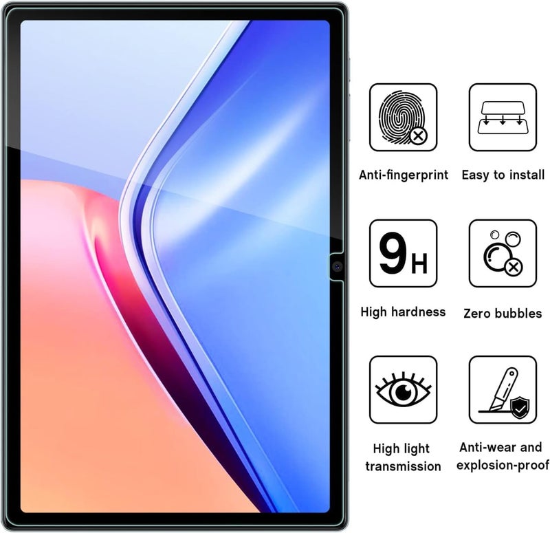 (2 Pcs) Screen Protector Compatible With Chuwi Hipad Xpro Tablet 10.51 - Image 3