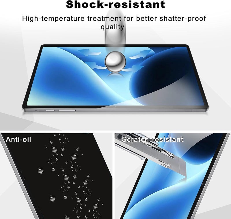 (2 Pcs) Screen Protector Compatible With Chuwi Hipad Xpro Tablet 10.51 - Image 4