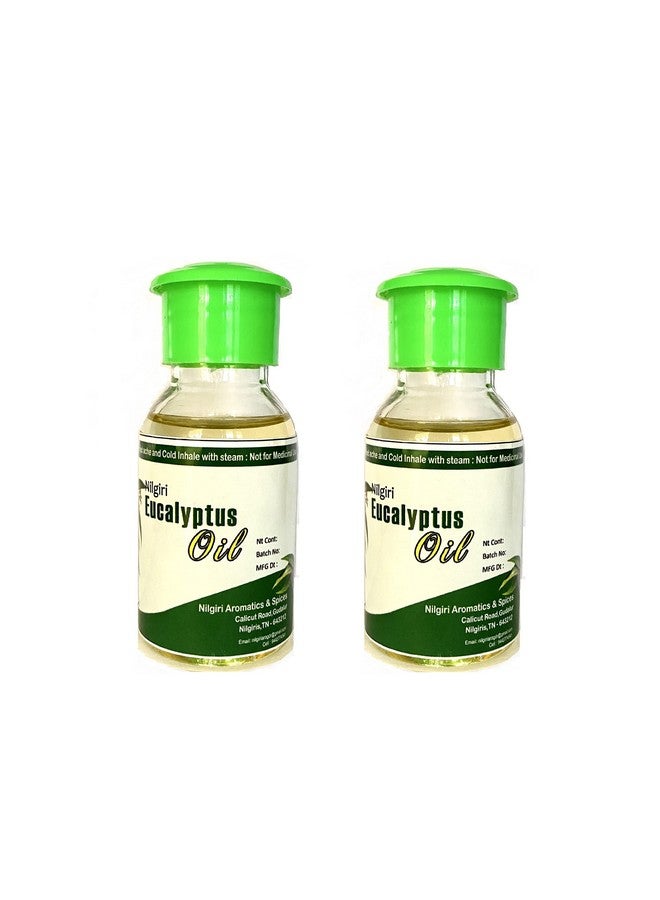 Nilgiri Aromatics زيوت نيلغري العطرية - زيت الأوكاليبتوس الفاخر - 50 مل (اشترِ 1 واحصل على 1) - Image 1