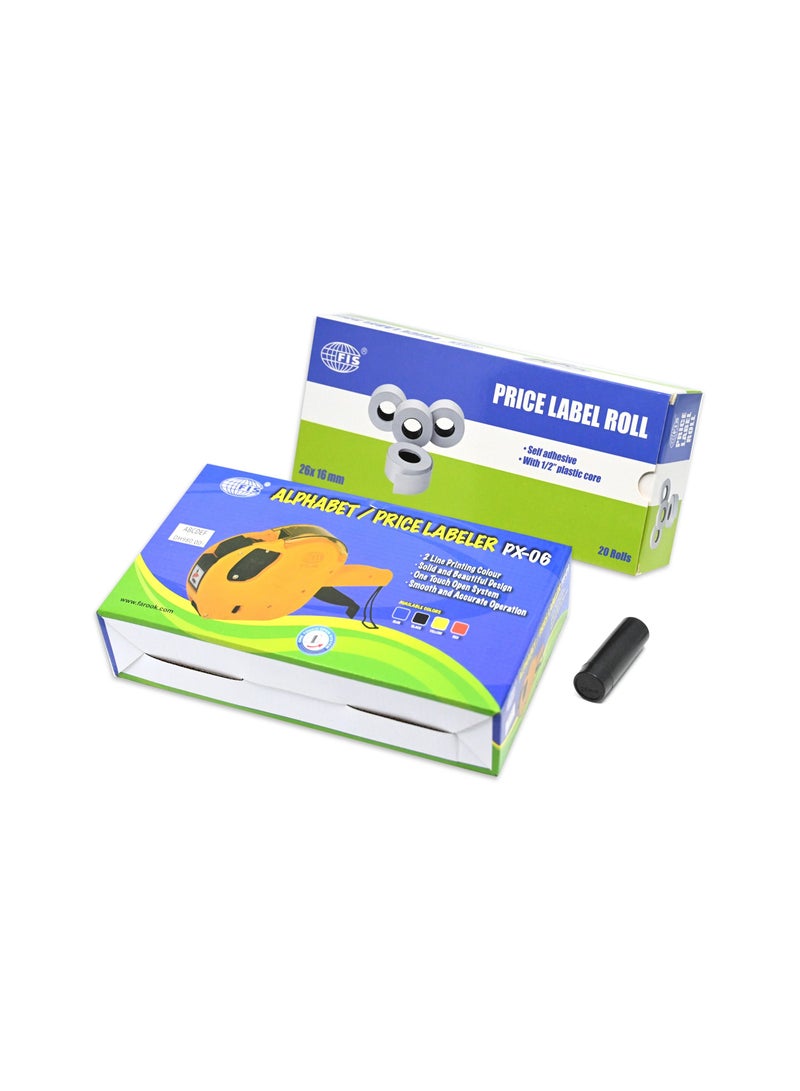 FIS آلة وضع العلامات FIS 06BK مع لفافة الحبر FSPX2616+ FSIK25MM (مجموعة) - Image 2