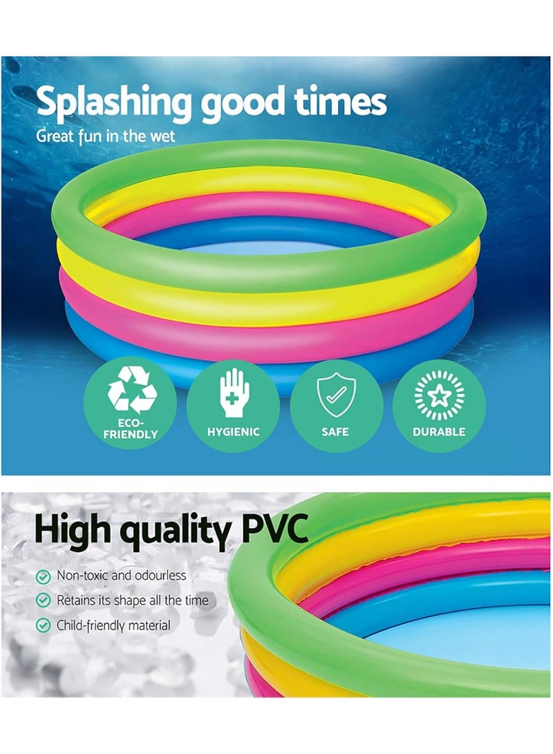 بست واي مسبح أطفال متوهج عند غروب الشمس مقاس 157×46 سم - Image 2