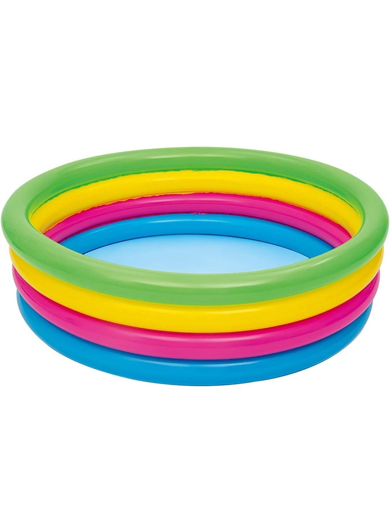 بست واي مسبح أطفال متوهج عند غروب الشمس مقاس 157×46 سم - Image 1