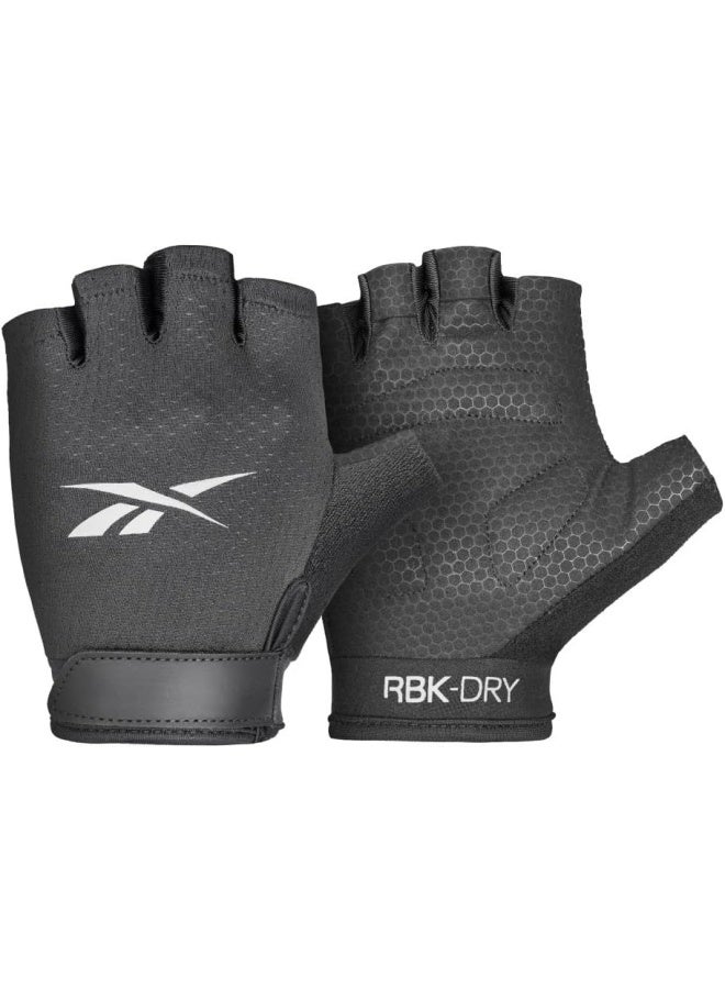 Reebok Fitness Gloves - Black M  - Image 1