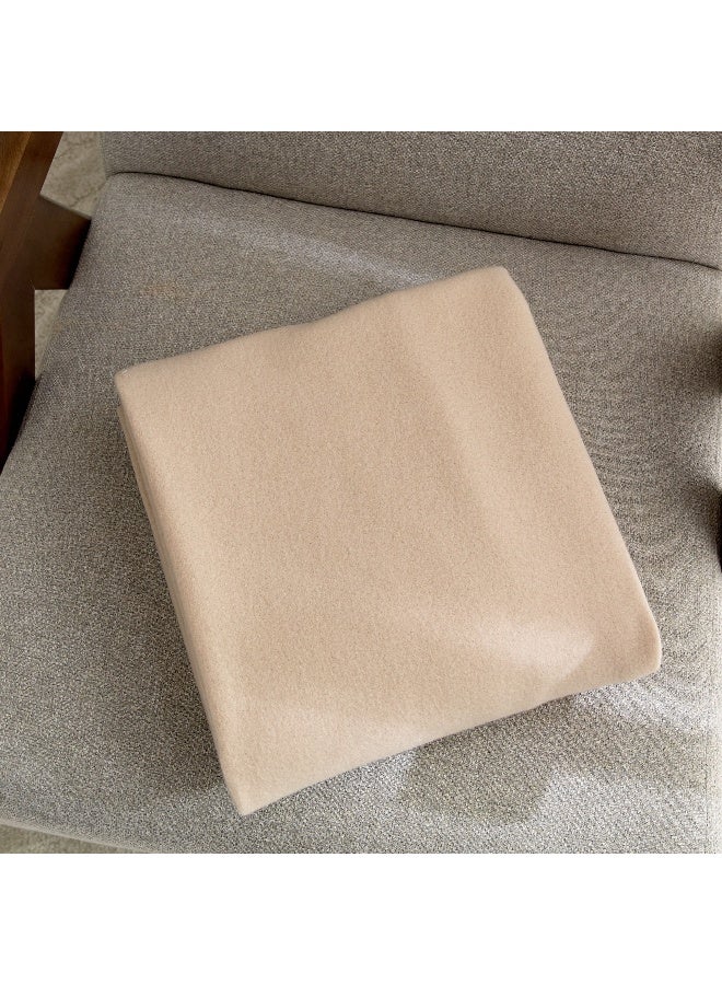 Home Box Atlanta Solid Recycled Polar Fleece Throw 120 x 160 cm - Image 4